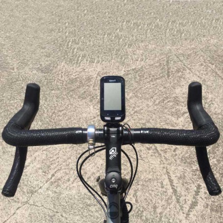 Soporte ajustable para computadora de bicicleta, cronómetro, soporte para  bicicleta MTB, soporte GPS para Garmin Bryton Cateye (rojo)