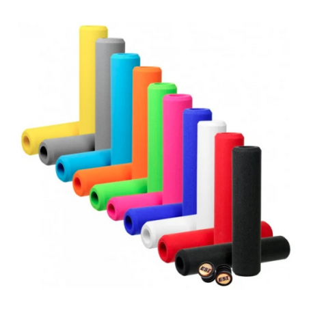 Puños de silicona ESIgrips Chunky colores variados.