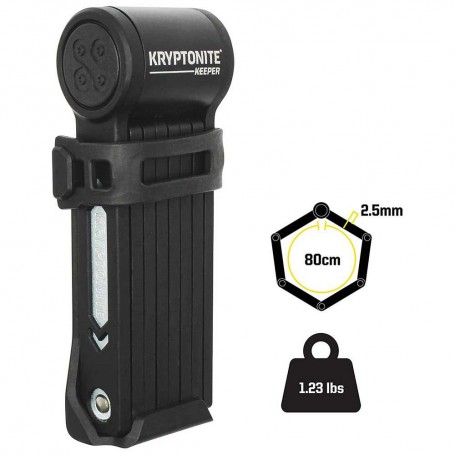 CANDADO PLEGABLE KRYPTONITE KEEPER MINI