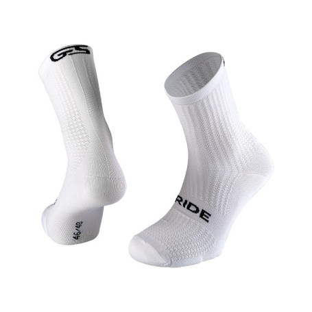 Calcetines ciclismo blancos